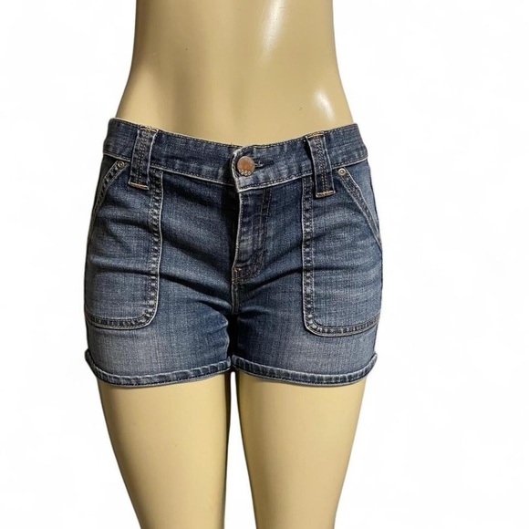 GAP Dark Blue Jean Shorts - Picture 1 of 7